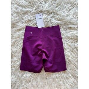 Lululemon Glow Up Super-High-Rise Short 6" Chilled Grape Size 8